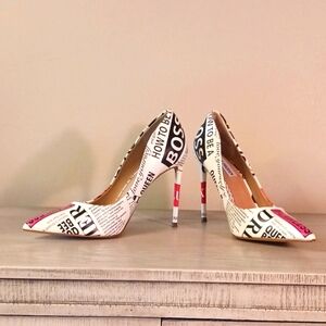 Steve Madden Newspaper Boss Heels